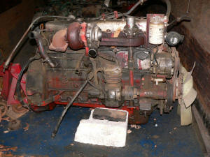 411, 1985 Mack Renault engine for parts